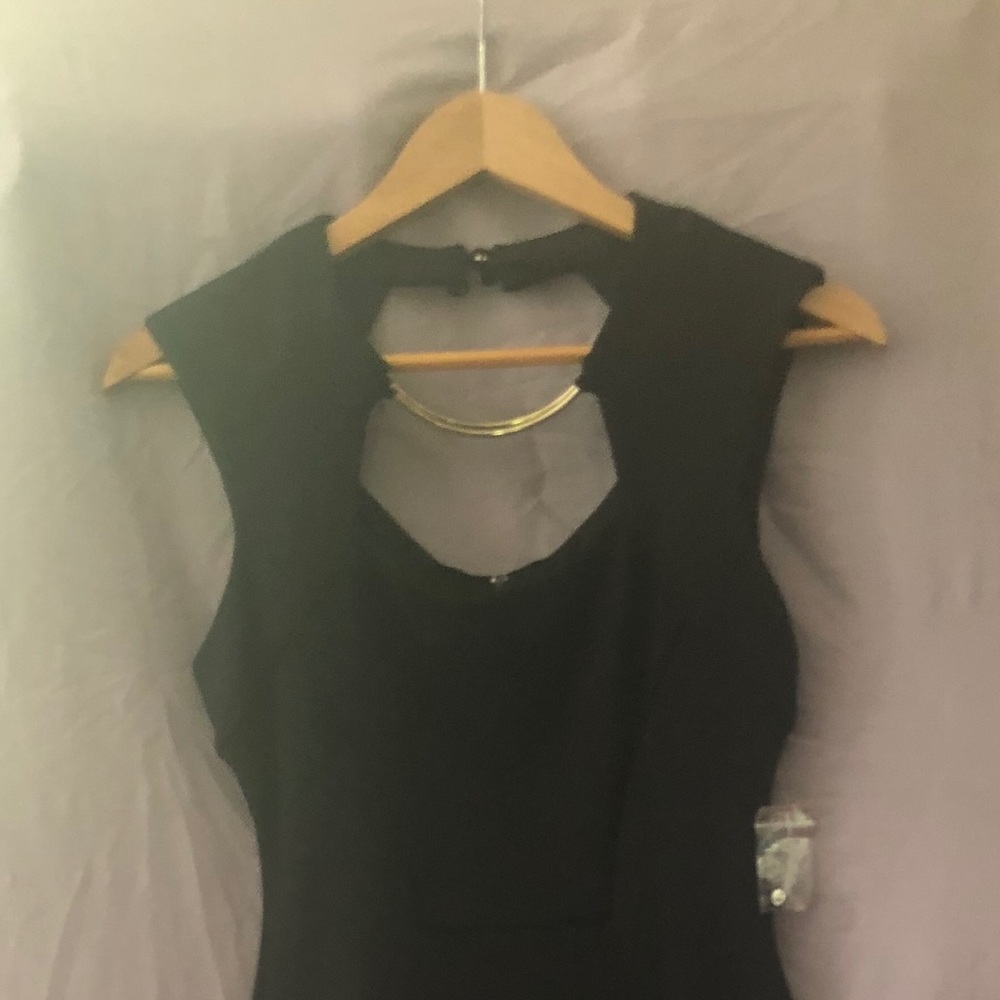 That little tight black dress